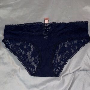 Victoria’s Secret navy blue hiphugger panty